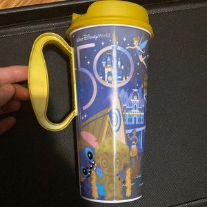 COPY - - - Disney “50” anniversary plastic tumbler cup.